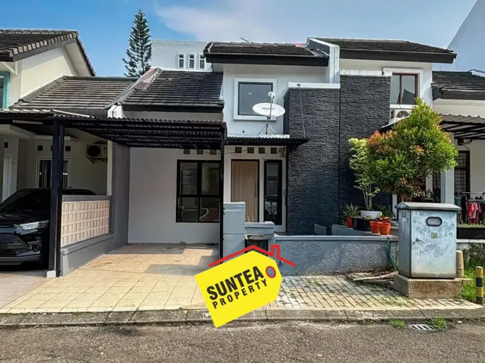 Rumah Sudah Renovasi Minimalis Modern Cocok Untuk Keluarga Muda Dalam Cluster di Permata Bintaro