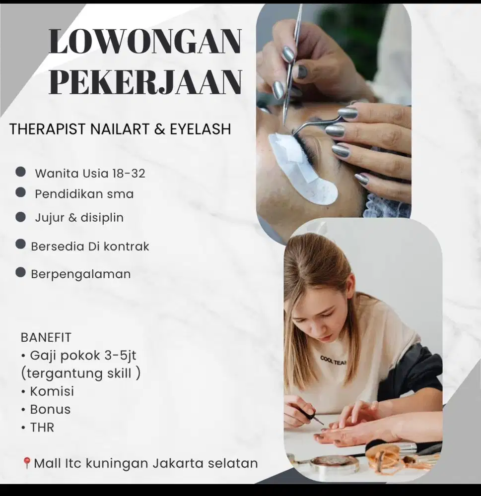 Therapist eyelash & Nailart