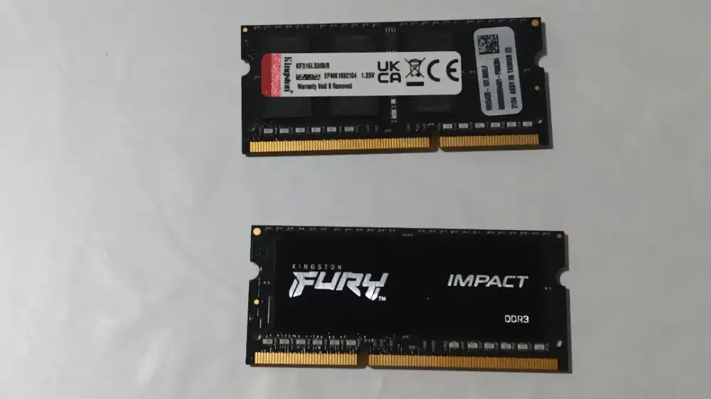 RAM laptop Kingston FURY impact 8GB DDR3L 1600MHz CL9 -Langka&kencang