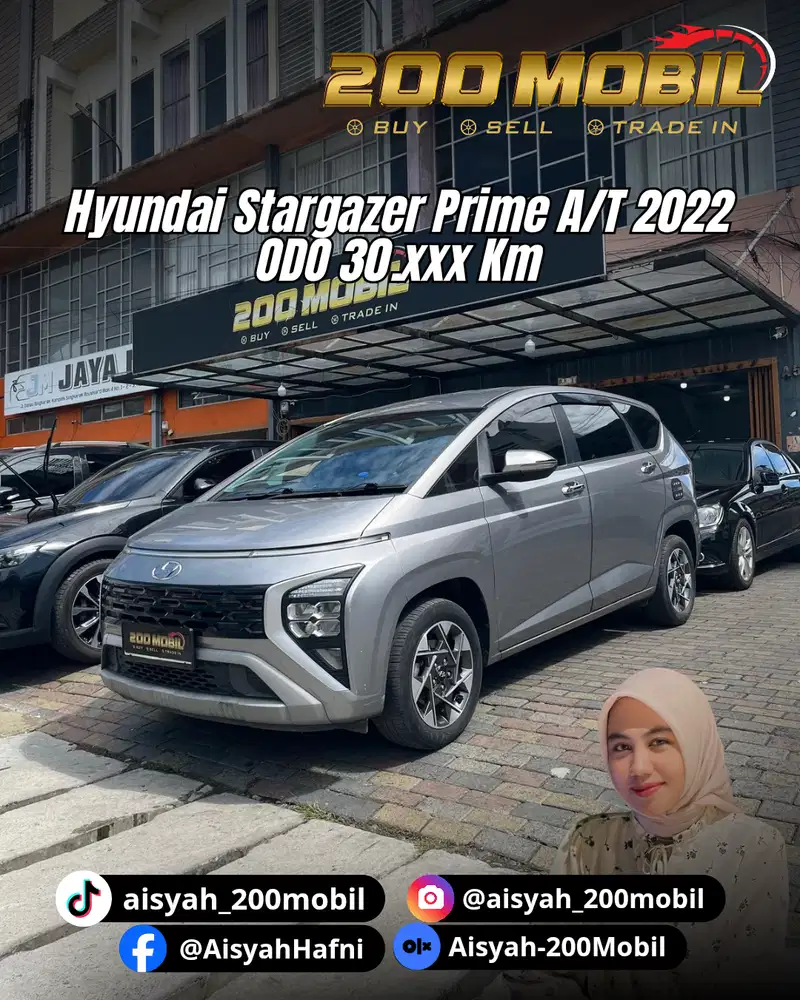 Hyundai Stargazer Prime A/T 2022 Bensin