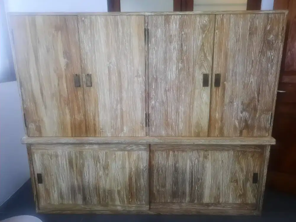 Kitchen Set Almari Kayu Jati Solid by Lawas Jati