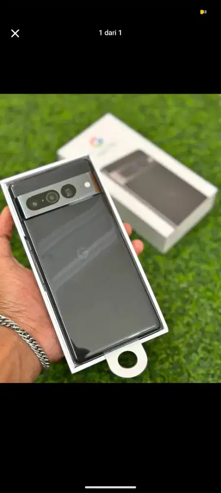 Google pixel 7 pro 12/128 5G Black fullset mulus no minus