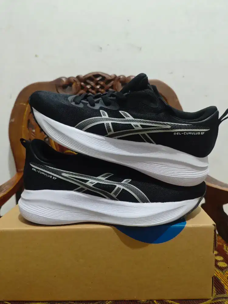 ASICS GEL CUMULUS BLACK WHITE
