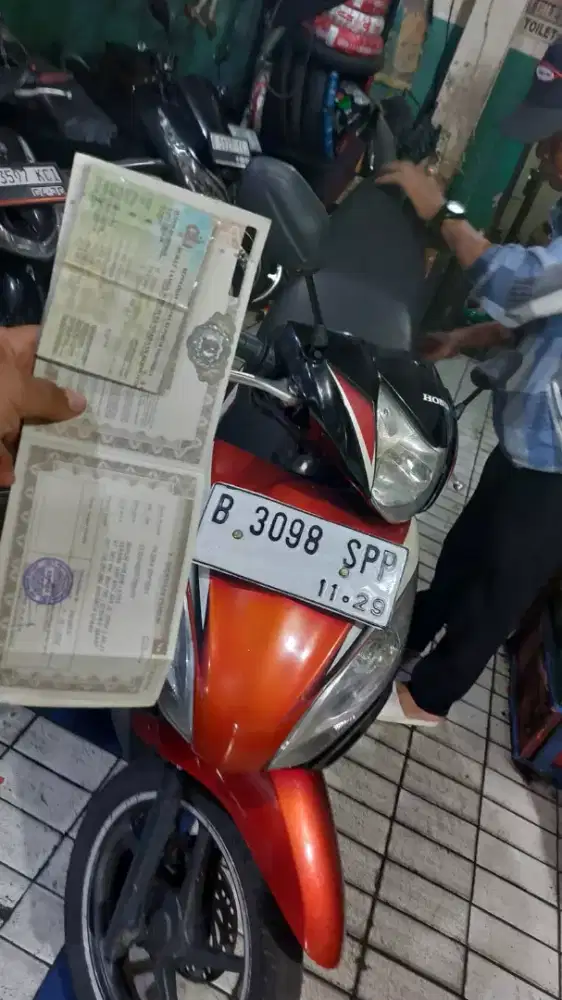 HONDA Spacy F1 THN 2014 mesin body orisinil