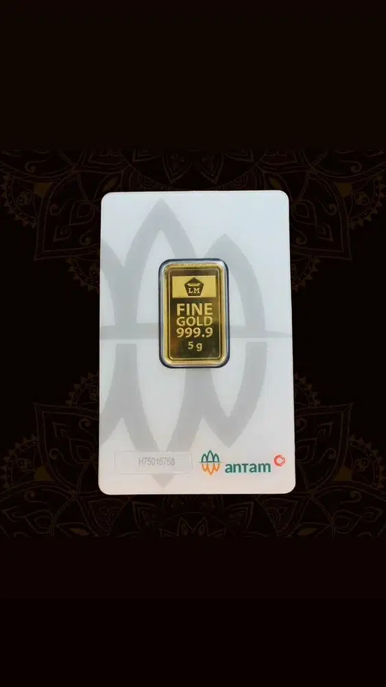 Logam Mulia, Emas, Mas, Antam Certieye 5gr