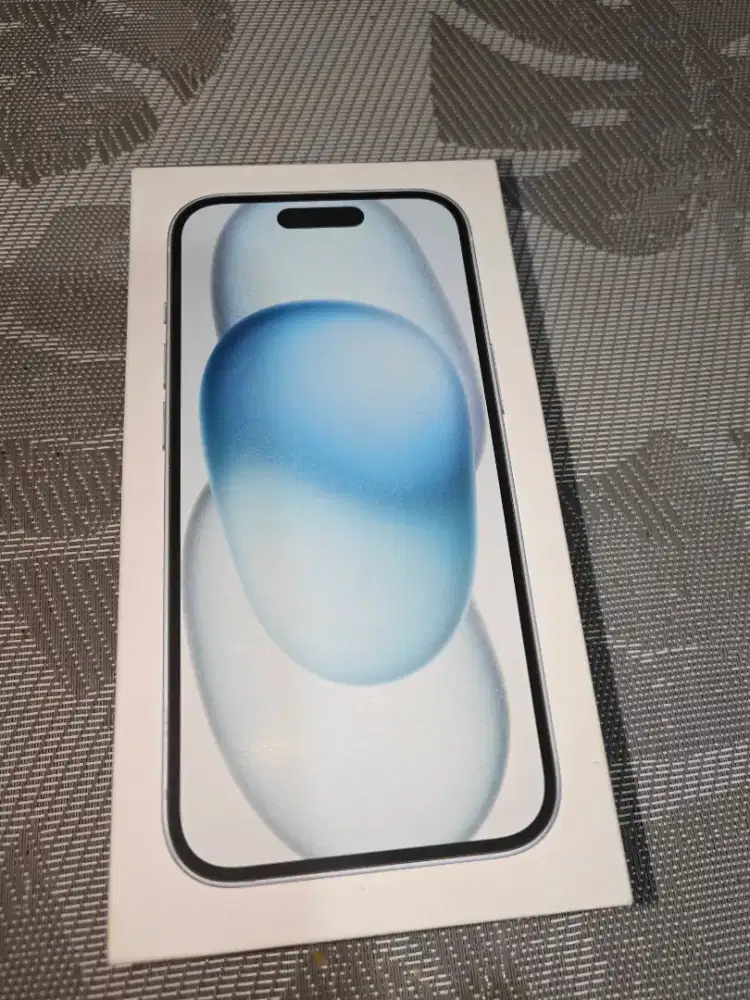 Iphone 15 - 126gb - Blue ( open segel, belum aktivasi)