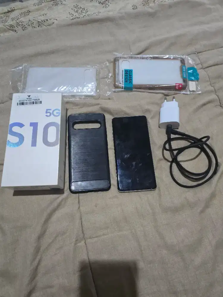 Jual Samsung S10 5G 256GB Crown Silver