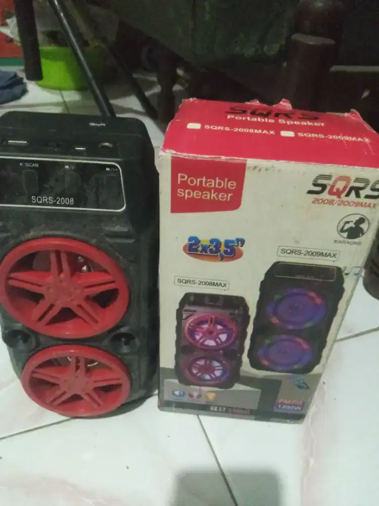 Speaker aktif ada mic suara ok