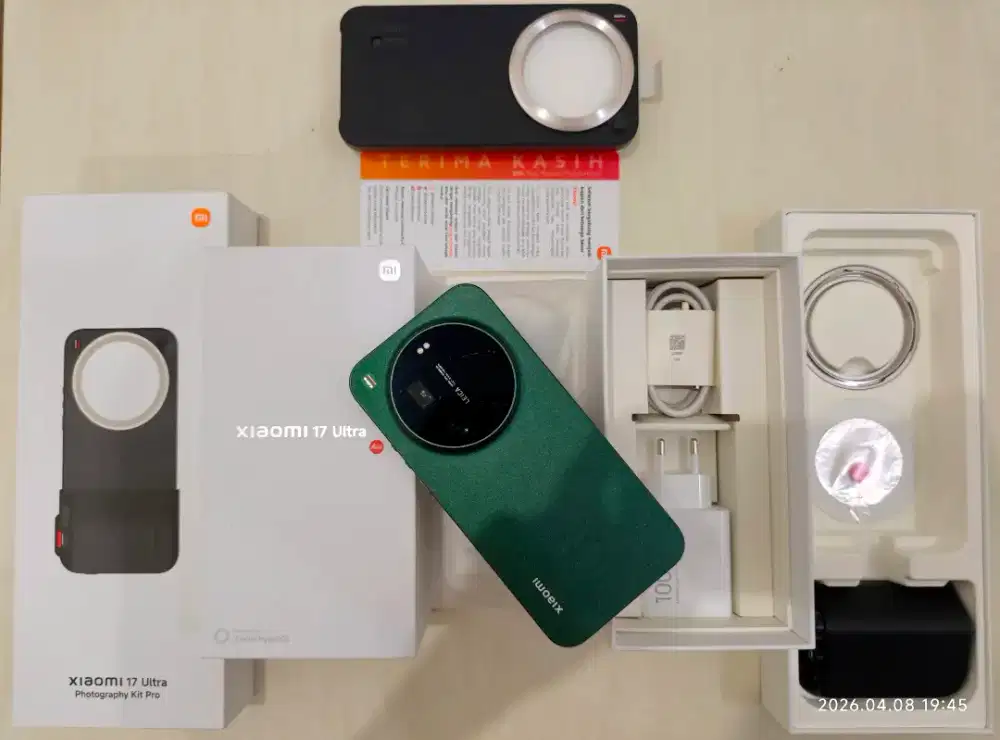 Xiaomi 17 Ultra 5G 16/1 Tb Likenew 100% Full Kitt biaa TT/BT yah..