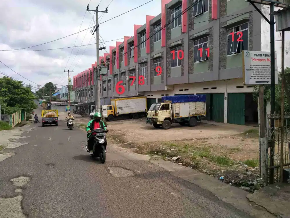 12 Ruko Zurbi Bustam angkatan 66 Murah kantor palembang