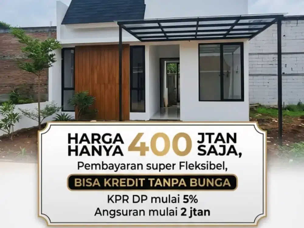 Rumah mini cluster di Mijen bisa KPR