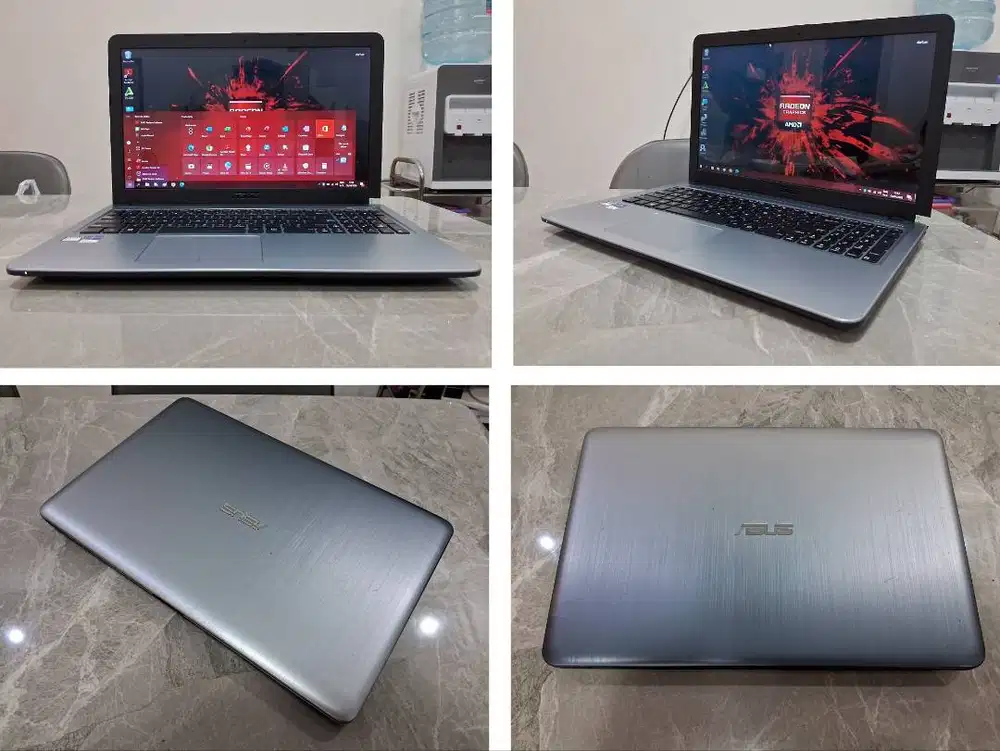 Laptop ASUS AMD QuadCore Radeon R2 4GB SSD Ready Up Win ORI Batre KUAT