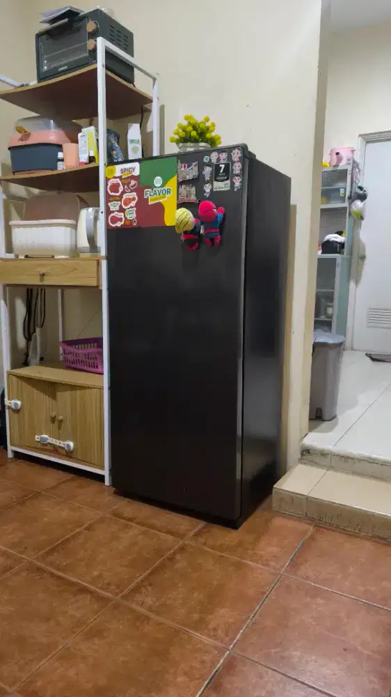 KULKAS AQUA 1 Pintu Tipe AQR-D225 MDS 180L