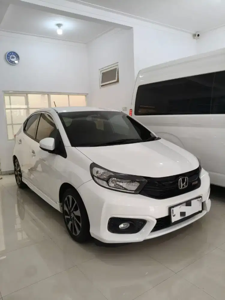 Honda Brio RS 2019 Matic Putih Favorit Sangat Terawat