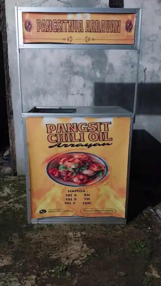 Gerobak Dimsum multipungsi