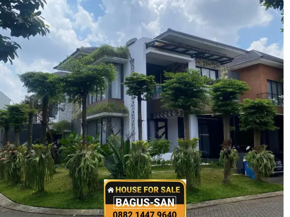 Jual Rumah Hook Cantik Area Depan Di Discovery Sektor 9 Bintaro