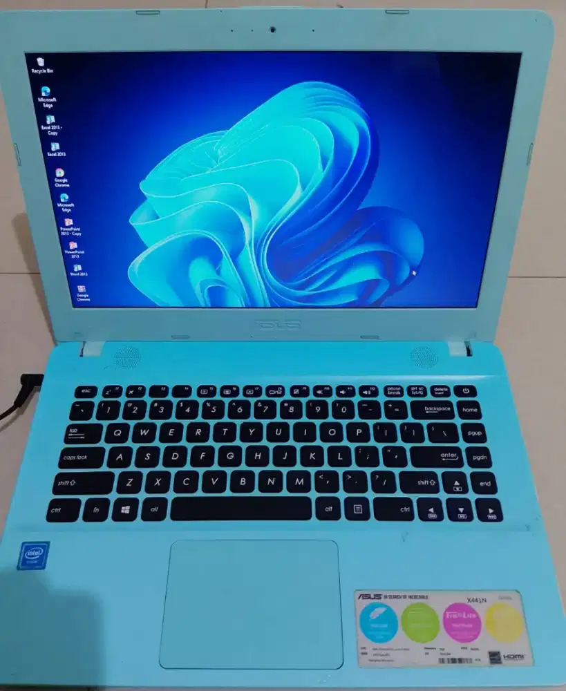 Laptop Asus x441n harus sambil cas
