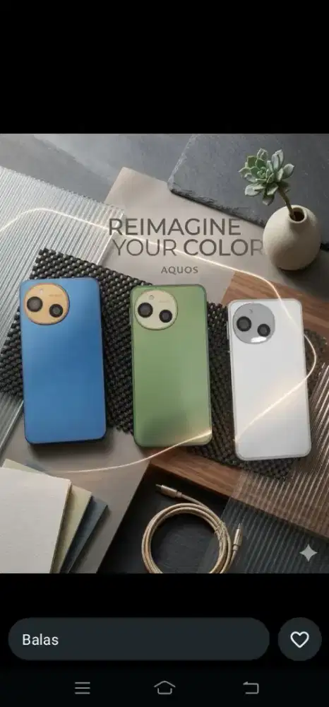 Produk Jepang Aquos Sense 10 Ram 8/256GB