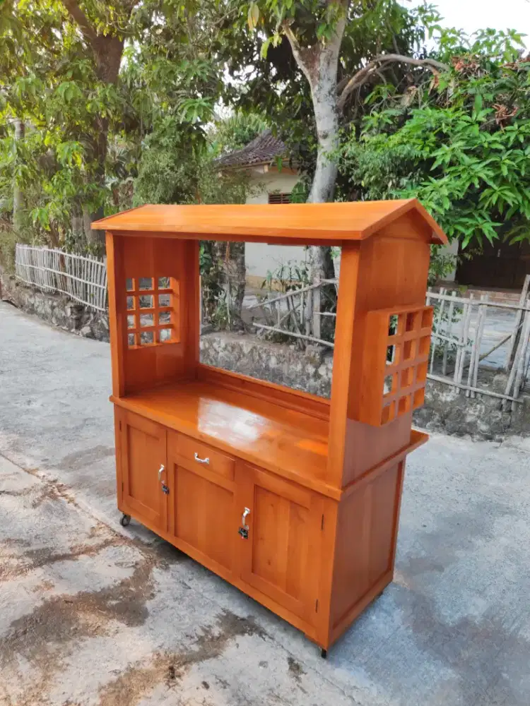 Gerobak Murah Berkualitas, Gerobak Bakso Mie Ayam Sate Bubur Soto dlL