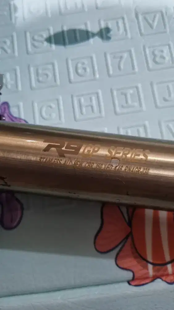 EXHAUST KNALPOT R9 / R 9 GP SERIES ORI ORIGINAL CBR K45R