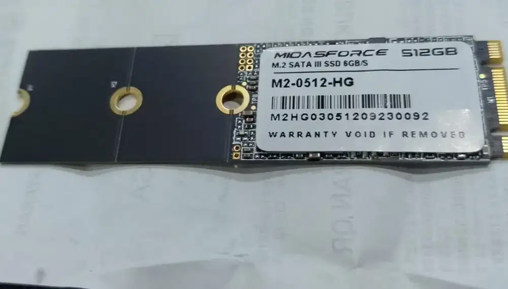Ssd m.2 saya 512gb like new