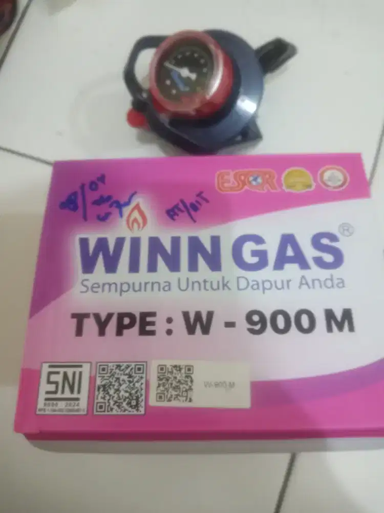 regulator baru tidak terpakai kondisi 99%