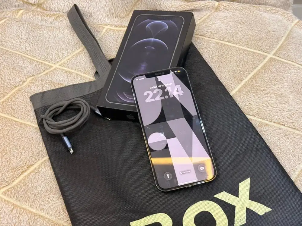 Iphone 12 PROMAX RESMI IBOX boleh TT