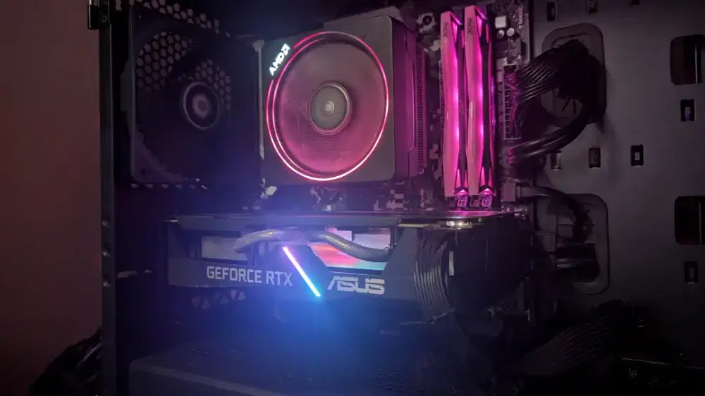 Pc gaming ryzen 5 rtx 2060 siap pakai