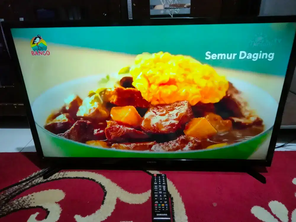 TV LED SAMSUNG 32 DIGITAL REMOT ASLI TINGGAL COLOKIN ANTENA