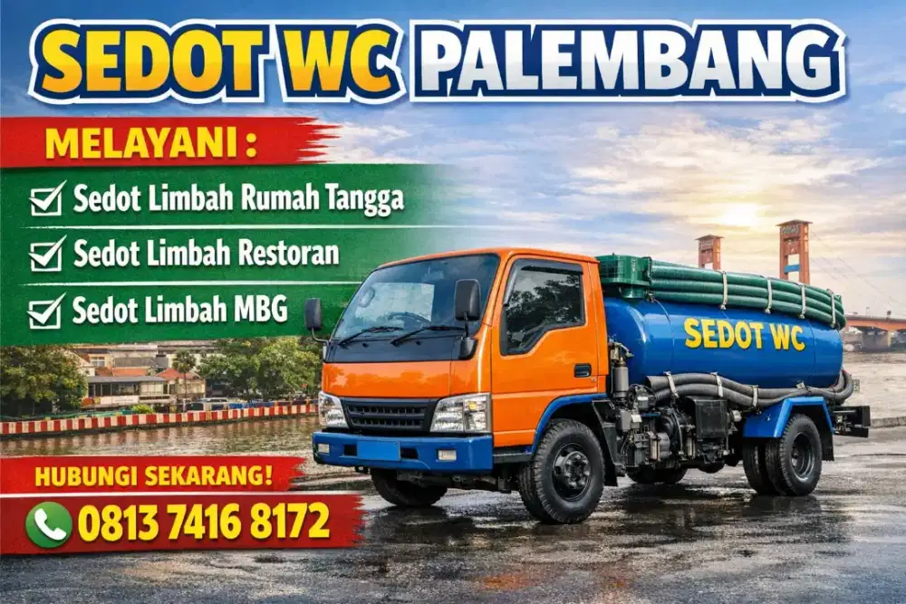 Jasa sedot wc palembang