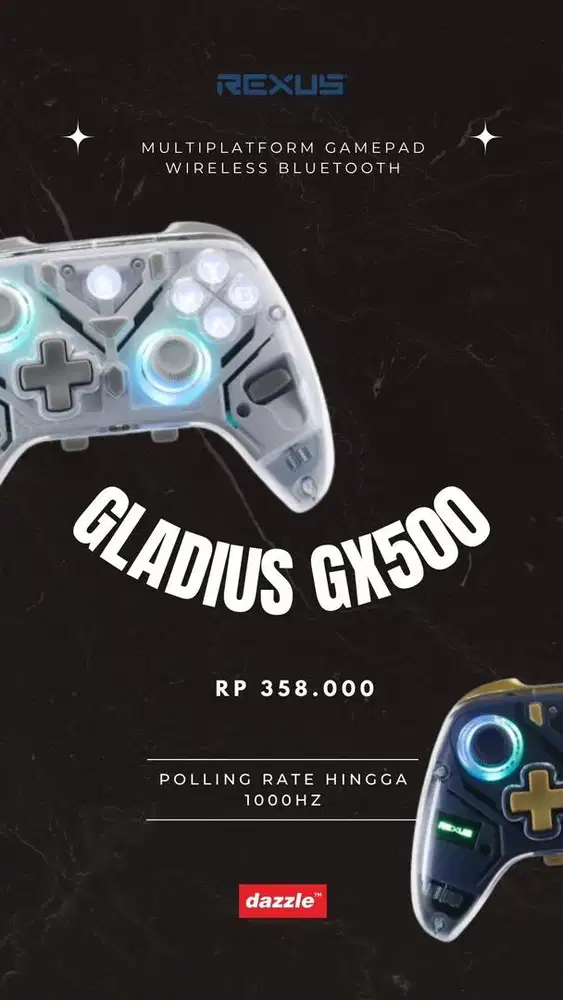 Rexus Gladius GX500 gamepad wireless