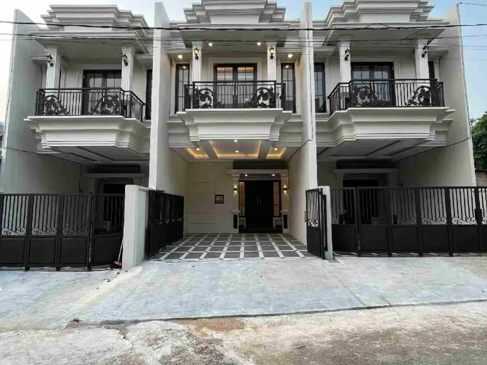 Rumah Mewah 2 Lantai Klasik Modern di permata duta depok