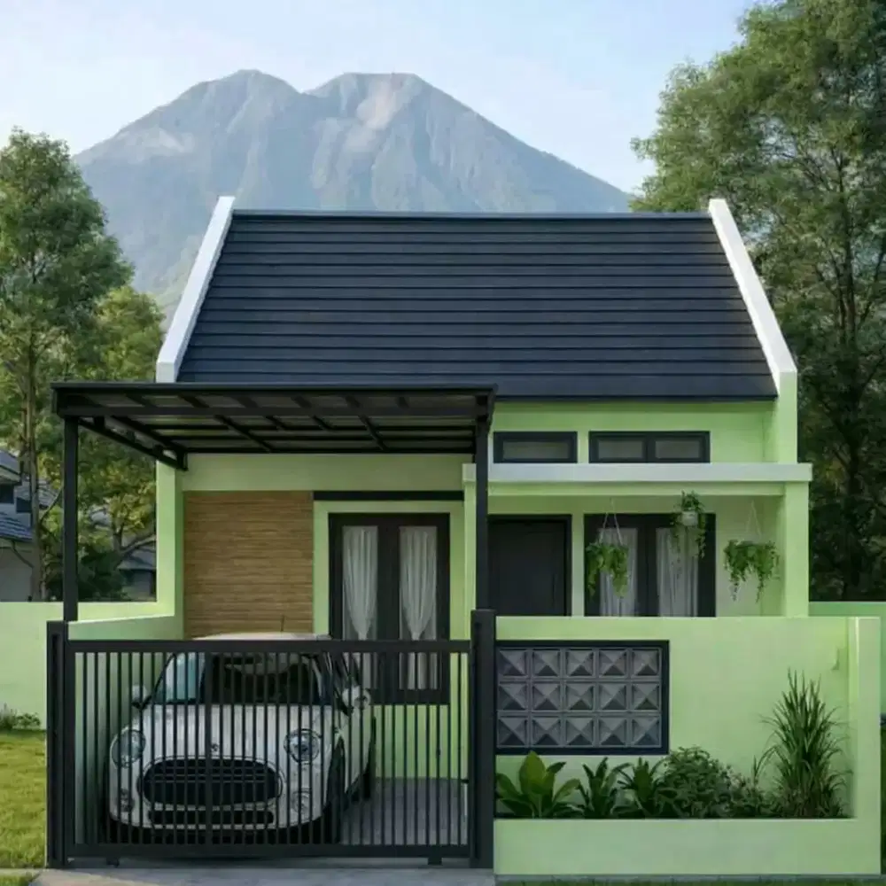 Rumah minimalis kampung