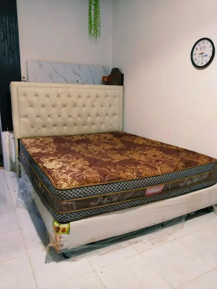 SPRINGBED 1 SET EMPUK TEBAL