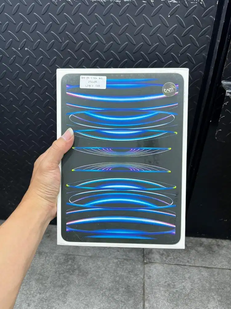New BNIN iPad Pro 11-inch 256 M2 CELLULAR Garansi resmi iBox