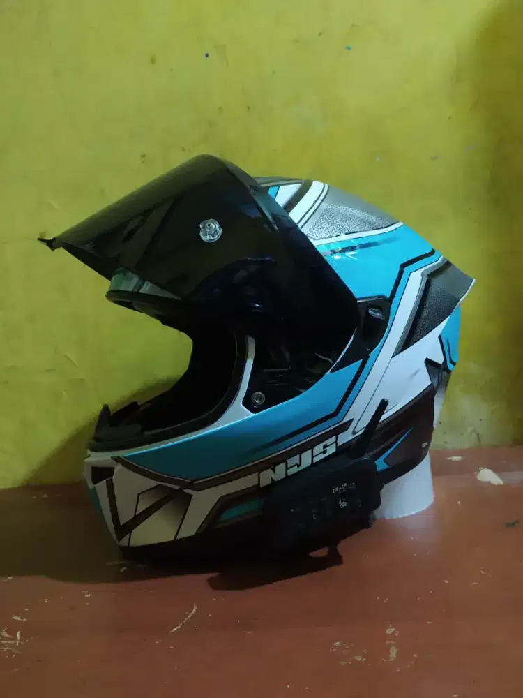 Helm njs zx1 type zenith size L udah full upgrade