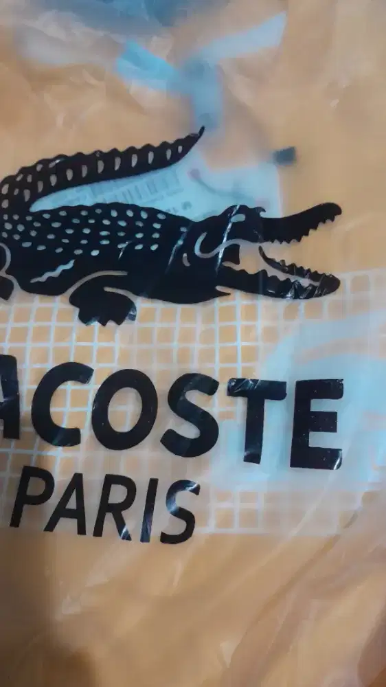 Baju Lacoste size M XL