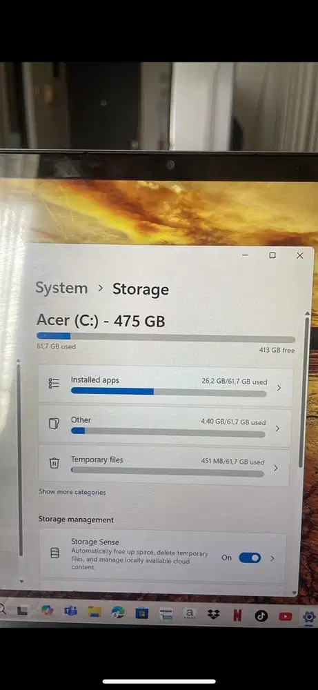 Acer aspire 3 spin 14 476 gb