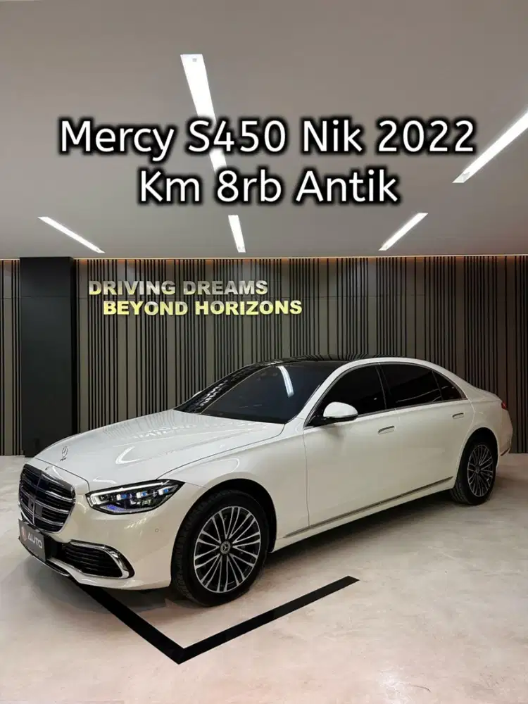Mercedes Benz S450 2023 Putih S450L AT Mercy Km8rb B922CAO Nik 2022