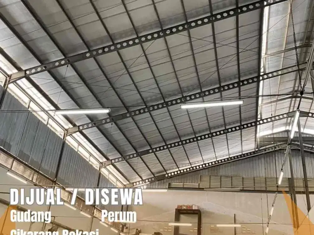 DIJUAL/DISEWA Gudang Perum Cikarang Bekasi
