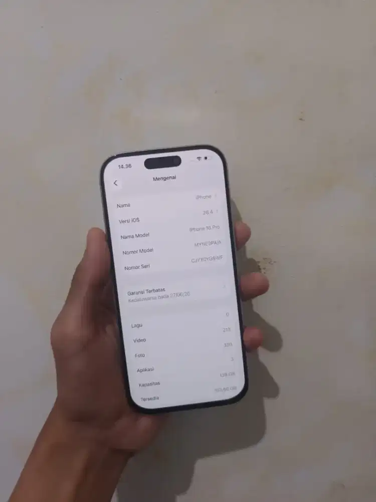 iPhone 16 pro 128 iBox fullset