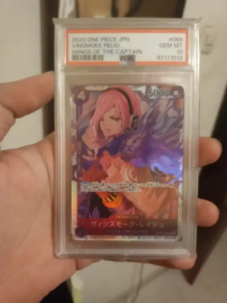 Kartu One piece ( 2023 One piece JPN Vinsmoke Reiju ) PSA 10 #069