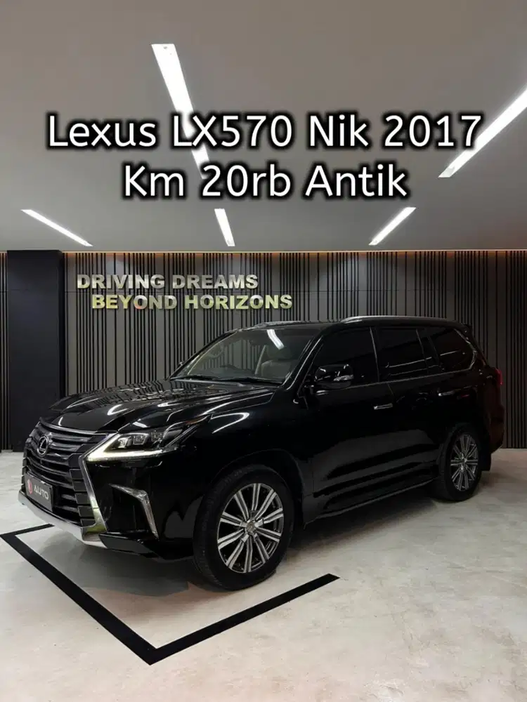 Lexus LX570 Luxury AT 2018 Hitam Km20rb Nik 2017 B1460SJT