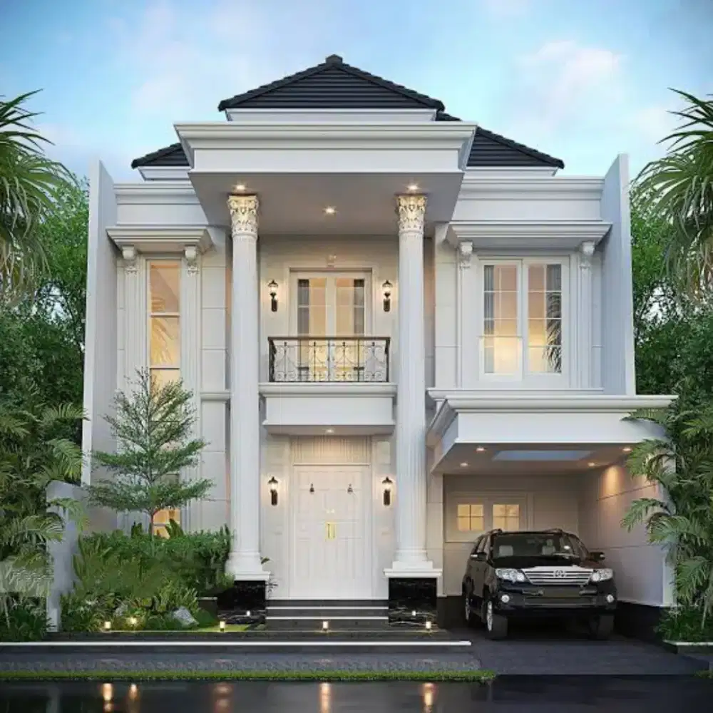 Rumah 2 lantai di maharaja kota depok