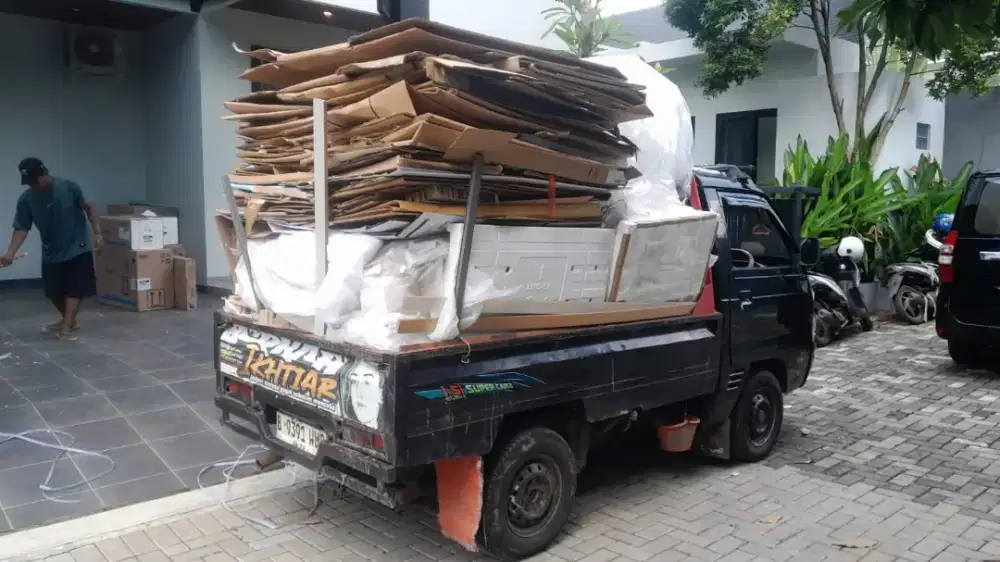 Jasa buang sampah/puing,barang bekas,pindahan dll