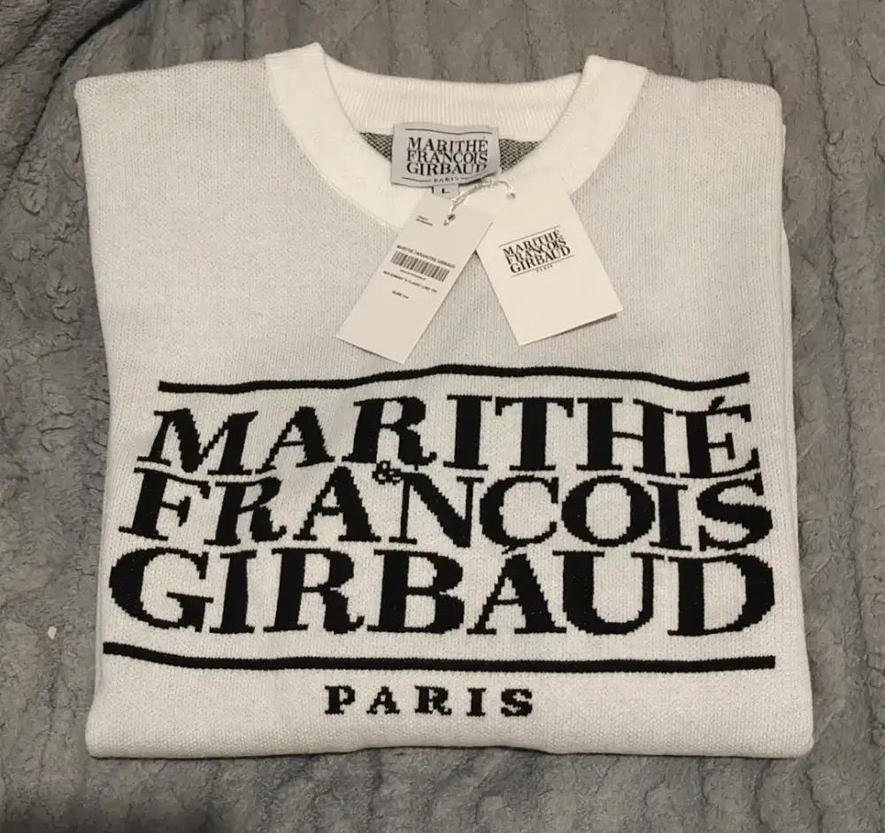 Marithé François Girbaud Classic Logo Knit Pullover
