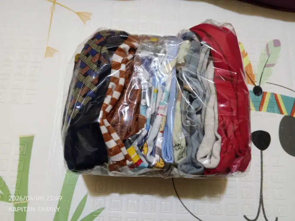 Angkut semua baju anak usia 0-12 bulan