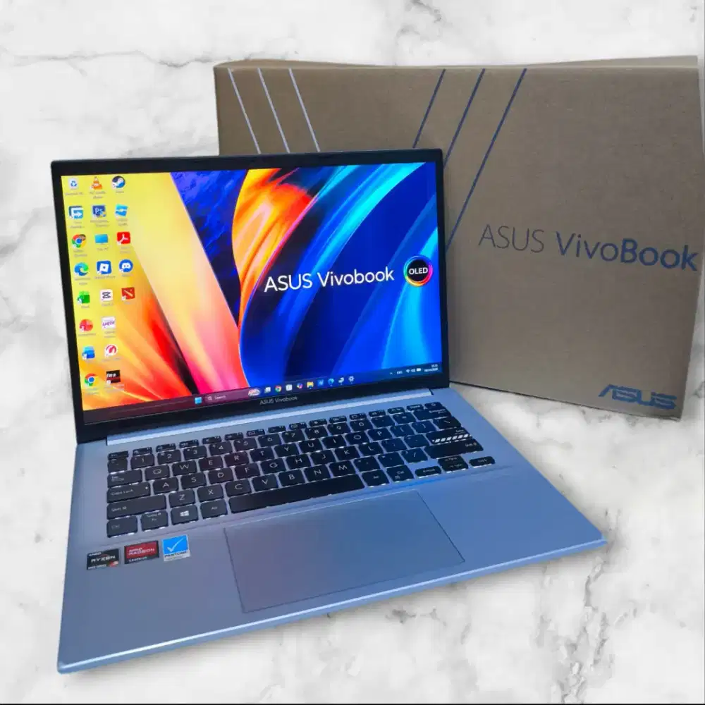 Laptop Asus vivobook 14 oled ryzen 5