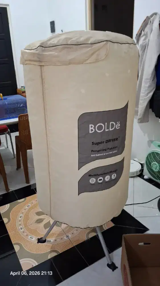 Bolde Super Dryer Pengering Baju Otomatis