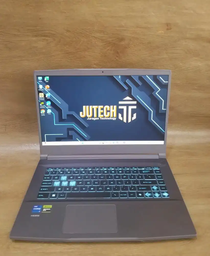 Laptop Gaming MSI Thin 15 B12VE Slim Core i7 GEN 12 RAM 16GB Dual VGA